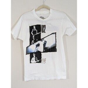 U2 Joshua Tree Fall Tour 1987 Vtg Band Tour Concert T Shirt  Sz M Single Stitch